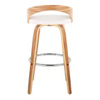 Lot de 2 tabourets de bar pivotants Grotto 76 cm LumiSource