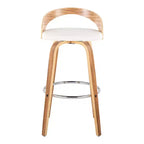 Lot de 2 tabourets de bar pivotants Grotto 76 cm LumiSource