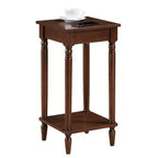 Table d'appoint Kim Breighton Home avec étagère, style campagne française