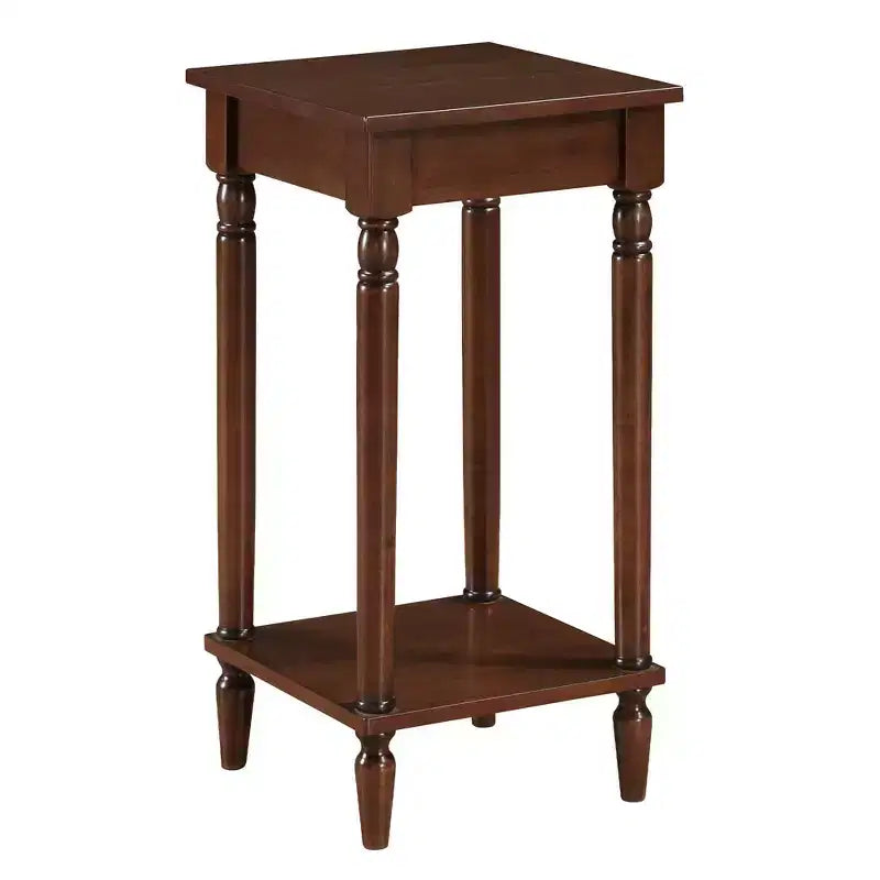 Table d'appoint Kim Breighton Home avec étagère, style campagne française