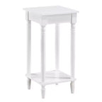 Table d'appoint Kim Breighton Home avec étagère, style campagne française