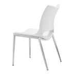 Lot de 2 chaises de salle à manger Geary - ZM Home : Rembourrées, cadre en acier