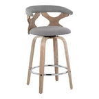 Ensemble de 2 tabourets de bar Gardenia à hauteur de comptoir - LumiSource