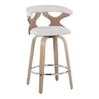Ensemble de 2 tabourets de bar Gardenia à hauteur de comptoir - LumiSource