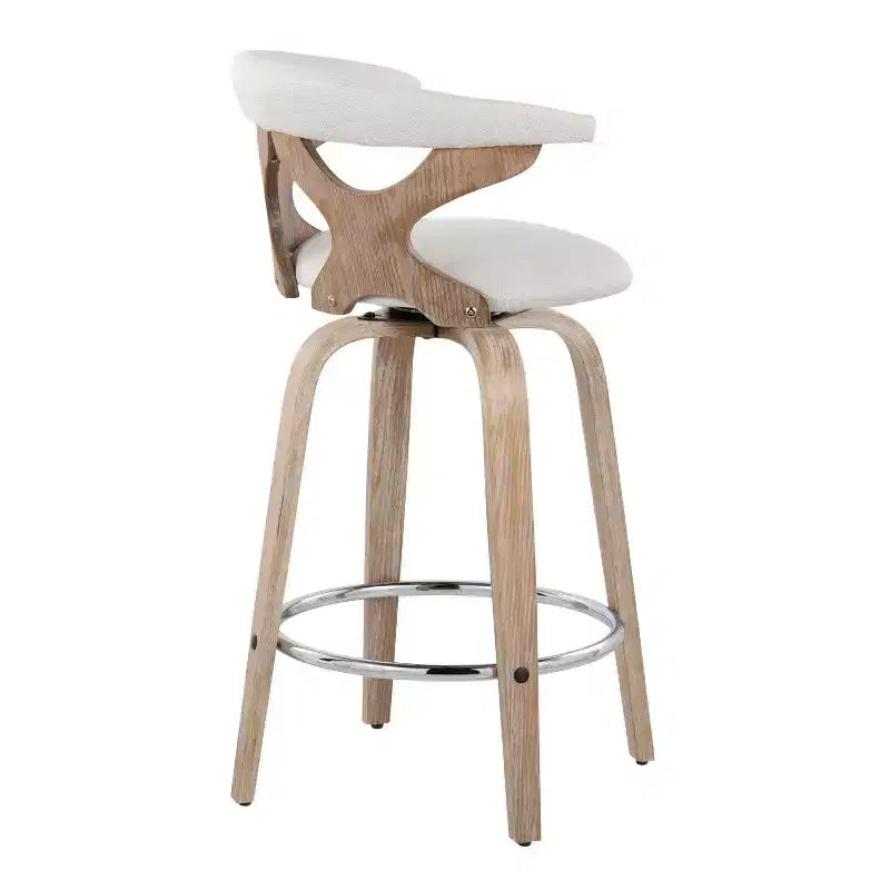 Ensemble de 2 tabourets de bar Gardenia à hauteur de comptoir - LumiSource