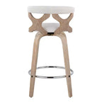Ensemble de 2 tabourets de bar Gardenia à hauteur de comptoir - LumiSource
