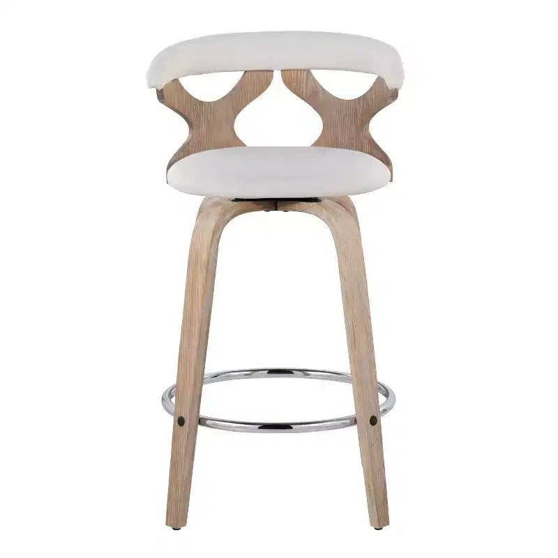 Ensemble de 2 tabourets de bar Gardenia à hauteur de comptoir - LumiSource