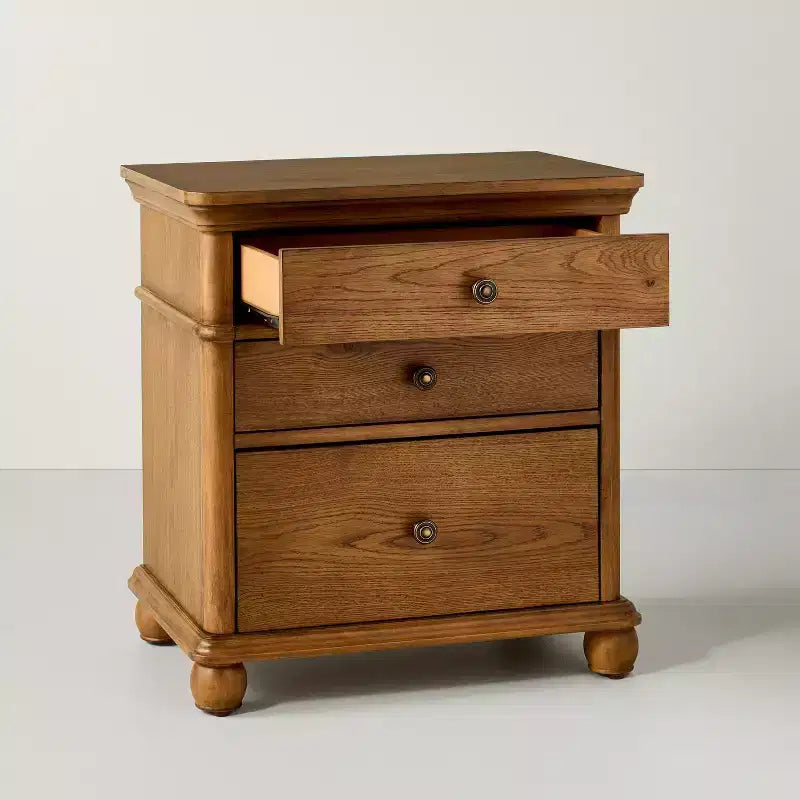 3 tables de chevet classiques en bois à 3 tiroirs - Hearth & Hand with Magnolia