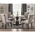 Ensemble repas 5 pièces Buckley - HOMES: Inside + Out: Plateau en marbre
