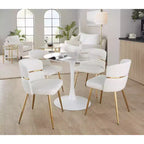 LumiSource Ensemble de 2 chaises de salle à manger Cinch