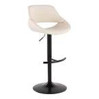 LumiSource Lot de 2 tabourets de bar réglables Fabrico en PU