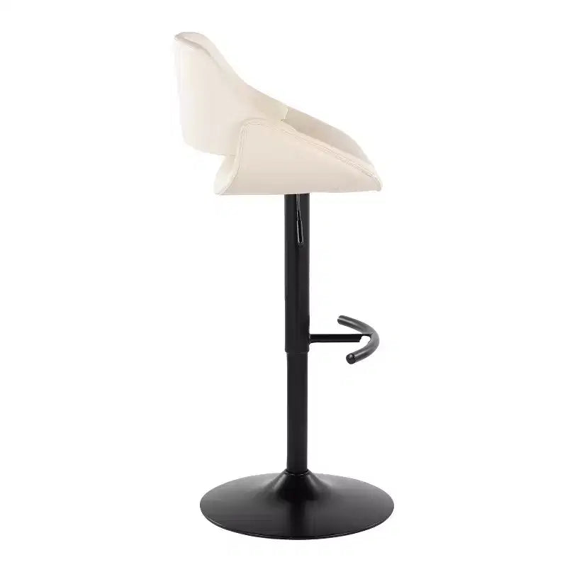 LumiSource Lot de 2 tabourets de bar réglables Fabrico en PU