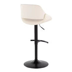 LumiSource Lot de 2 tabourets de bar réglables Fabrico en PU