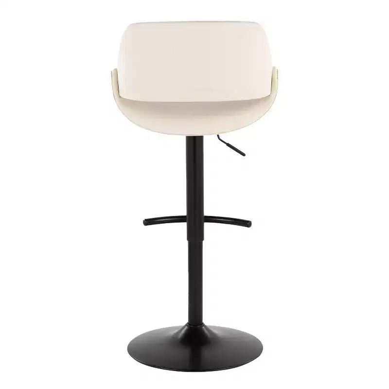 LumiSource Lot de 2 tabourets de bar réglables Fabrico en PU