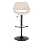 LumiSource Lot de 2 tabourets de bar réglables Fabrico en PU
