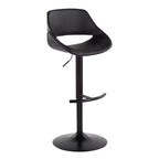 LumiSource Lot de 2 tabourets de bar réglables Fabrico en PU