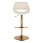 LumiSource Lot de 2 tabourets de bar réglables Fabrico en PU