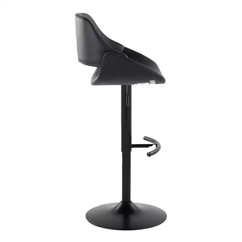 LumiSource Lot de 2 tabourets de bar réglables Fabrico en PU