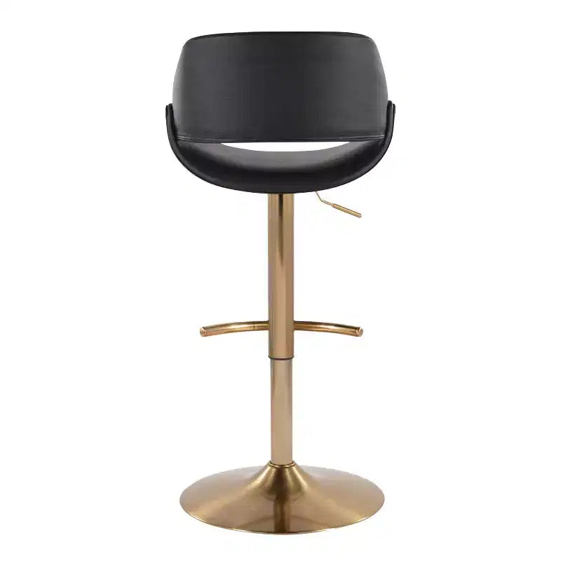 LumiSource Lot de 2 tabourets de bar réglables Fabrico en PU