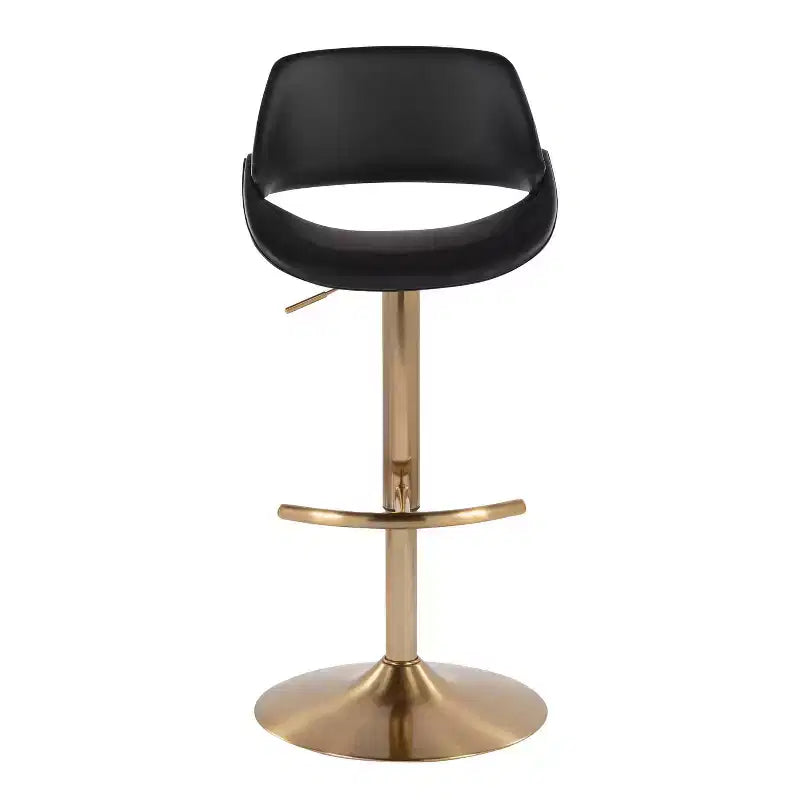 LumiSource Lot de 2 tabourets de bar réglables Fabrico en PU