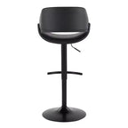 LumiSource Lot de 2 tabourets de bar réglables Fabrico en PU