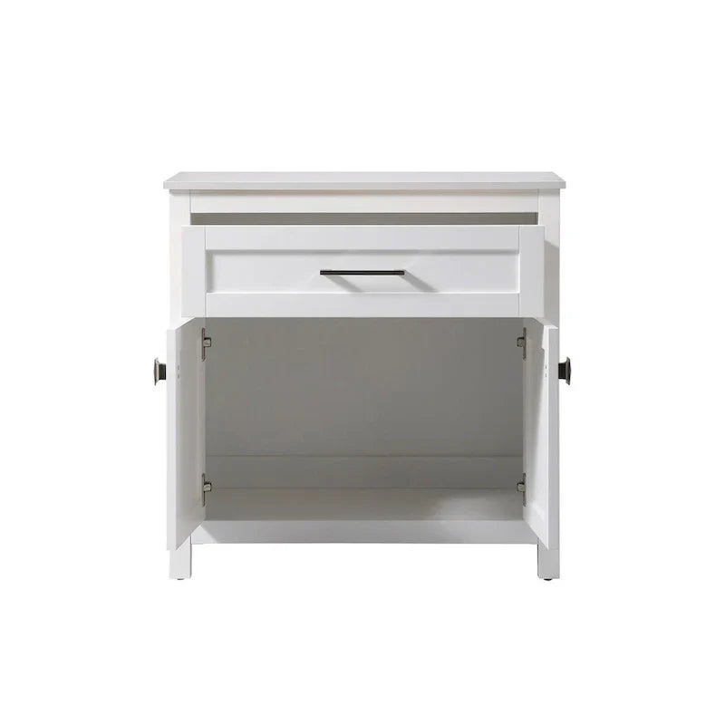 Meuble de rangement de salle de bain autoportant Indigo Home 30 pouces - 30 x 16