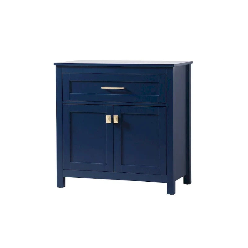 Meuble de rangement de salle de bain autoportant Indigo Home 30 pouces - 30 x 16