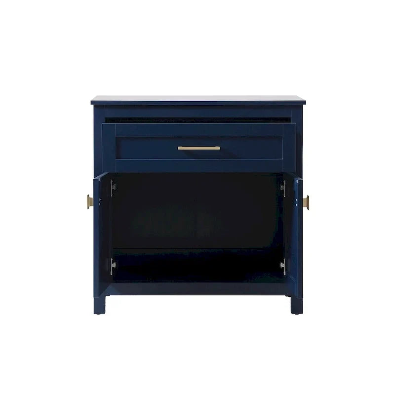 Meuble de rangement de salle de bain autoportant Indigo Home 30 pouces - 30 x 16