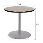 Table à manger ronde 36 po de la collection Bennet de Hampden Furnishings