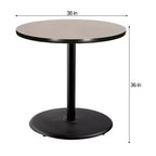 Table à manger ronde 36 po de la collection Bennet de Hampden Furnishings
