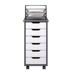 Chariot à roulettes étroit Trendfurn Omnia à 6 tiroirs
