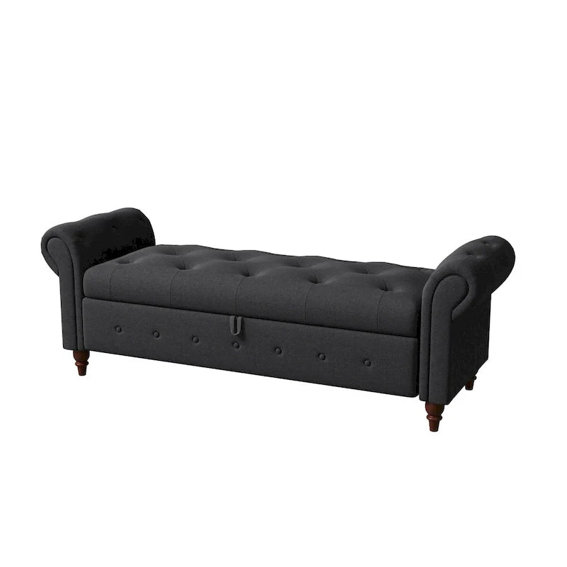 Banc ottoman avec rangement