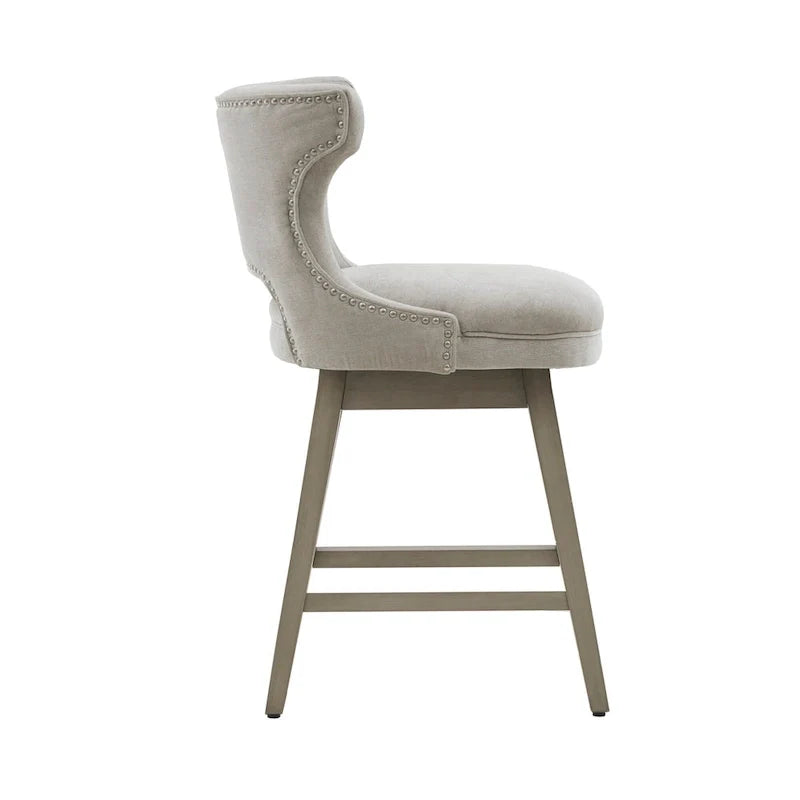 Tabouret de comptoir pivotant à 360 degrés Janet de Madison Park
