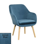Fauteuil d'appoint rembourré à oreilles Charlotte « Take a Seat » de Convenience Concepts