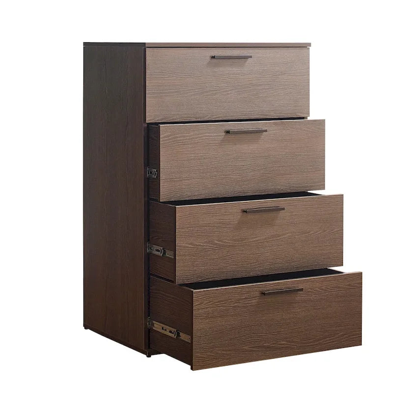 Commode Oliver Farmhouse Jumbo à quatre tiroirs