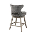 Tabouret de comptoir pivotant à 360 degrés Janet de Madison Park