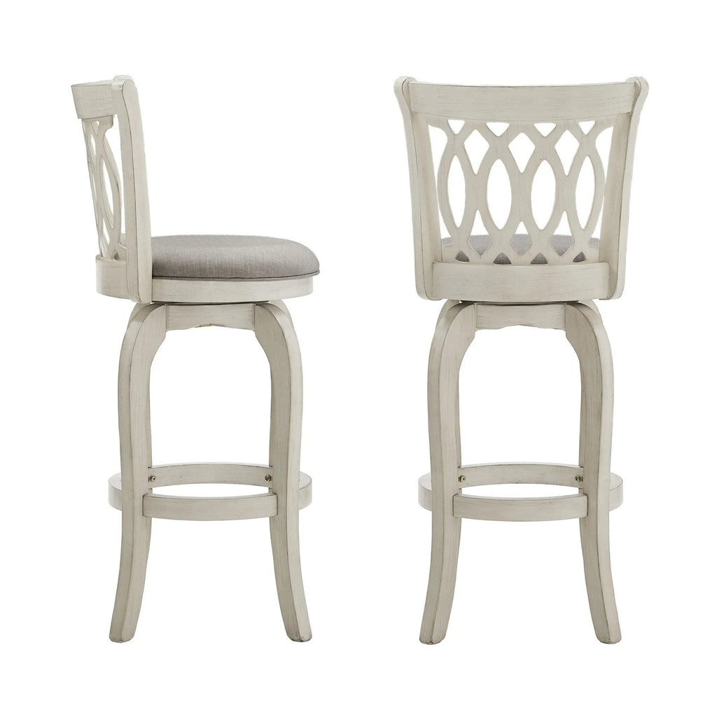 Tabouret de bar pivotant Rovinj Scroll Back