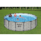 Piscine hors sol ronde Bestway Steel Pro MAX avec pompe et bâche