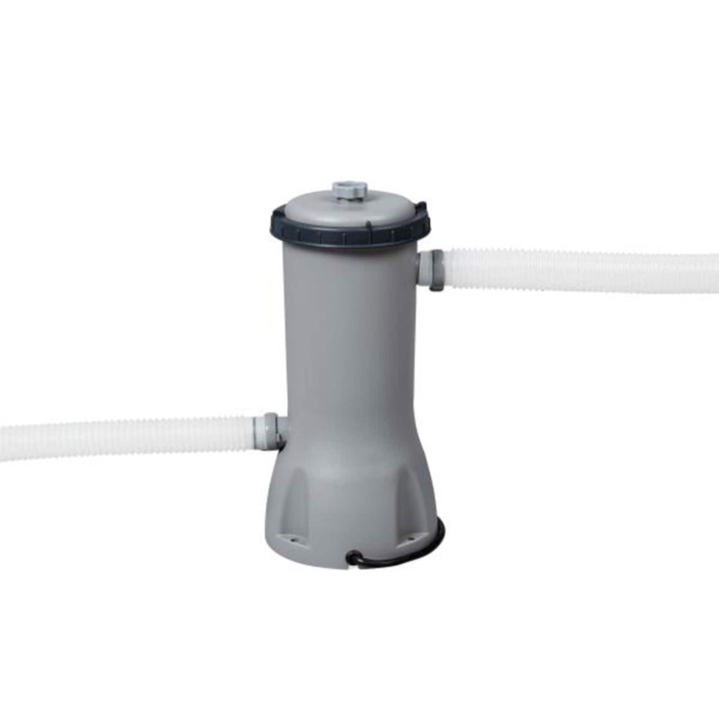 Piscine hors sol ronde Bestway Steel Pro MAX avec pompe et bâche