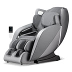Fauteuil de massage corporel complet Costway avec commande vocale, chaleur et rouleau de pied