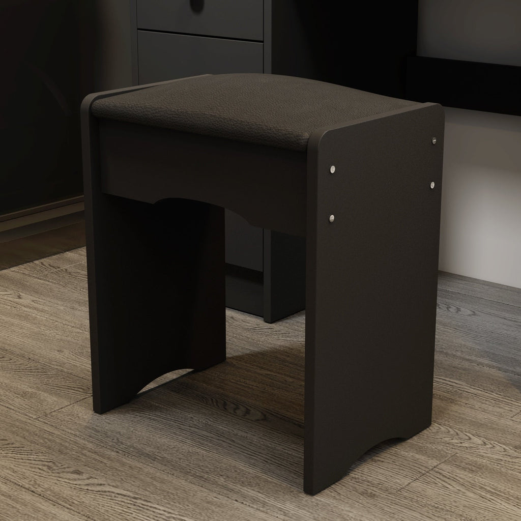 Ensemble de Coiffeuse Maquillage avec Miroir Tactile et Tabouret
