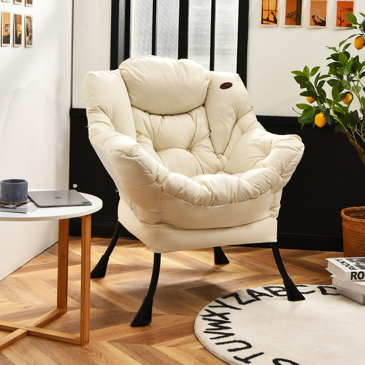 Fauteuil paresseux moderne Fauteuil d'appoint Fauteuil simple