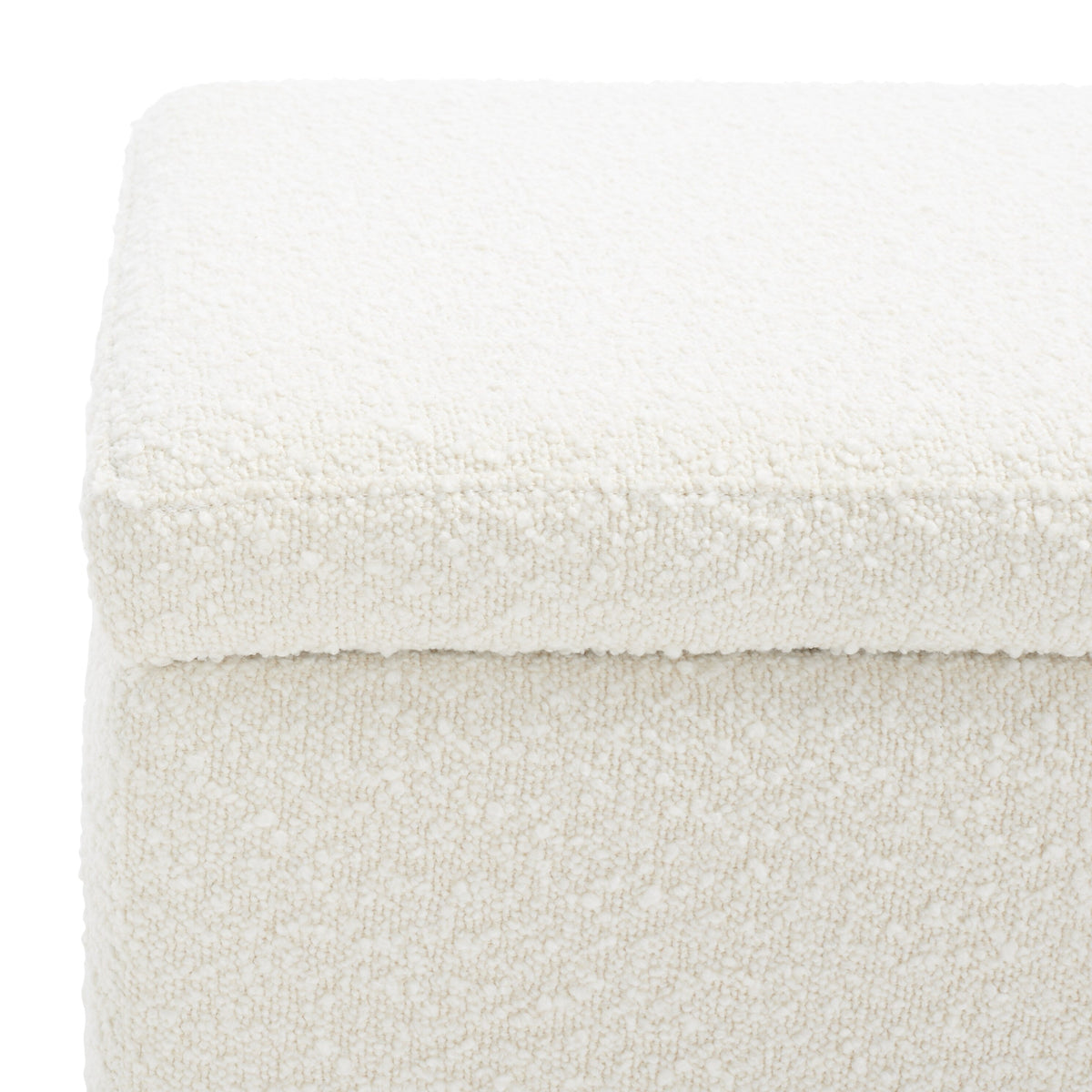 Banc de rangement Sunneva Boucle SAFAVIEH Couture - 61 po L x 20 po P x 19 po H - 61Lx20Px19H
