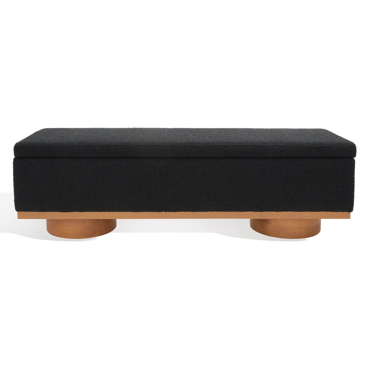 Banc de rangement Sunneva Boucle SAFAVIEH Couture - 61 po L x 20 po P x 19 po H - 61Lx20Px19H