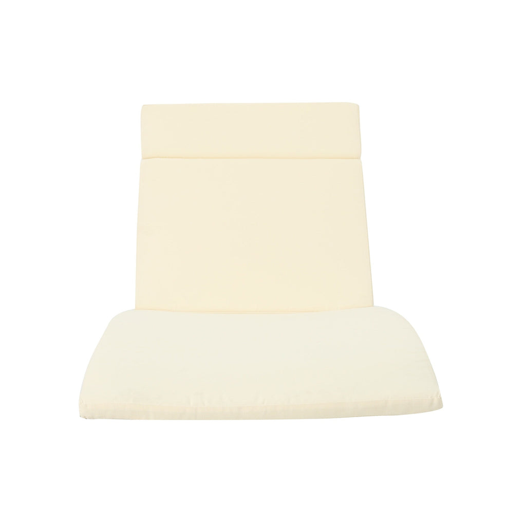 Ensemble de coussins d'extérieur Salem pour chaise longue - Coussins uniquement (lot de 2) par Christopher Knight Home - 79,25L x 27,50W x 1,50H