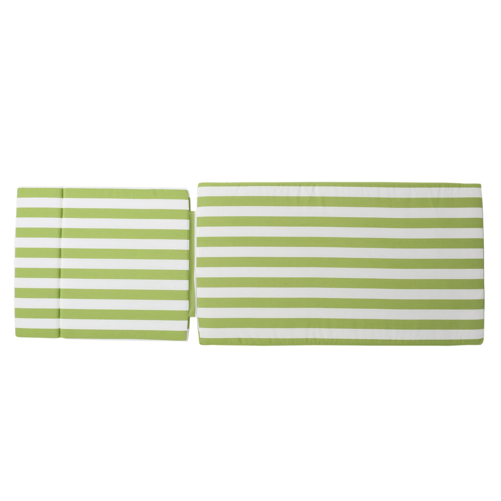 Ensemble de coussins d'extérieur Salem pour chaise longue - Coussins uniquement (lot de 2) par Christopher Knight Home - 79,25L x 27,50W x 1,50H