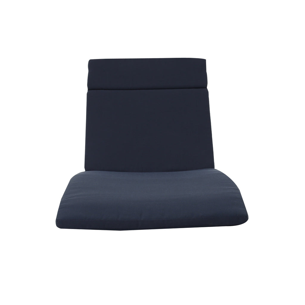 Ensemble de coussins d'extérieur Salem pour chaise longue - Coussins uniquement (lot de 2) par Christopher Knight Home - 79,25L x 27,50W x 1,50H