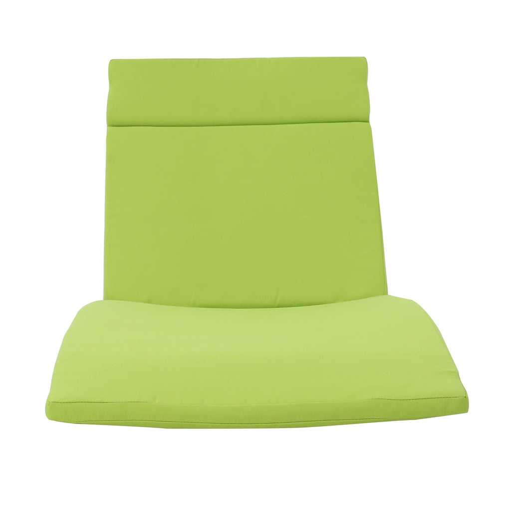 Ensemble de coussins d'extérieur Salem pour chaise longue - Coussins uniquement (lot de 2) par Christopher Knight Home - 79,25L x 27,50W x 1,50H