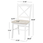 Chaises de salle à manger Simple Living Country Cottage (lot de 2)