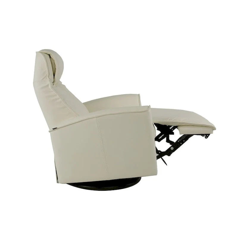 Fauteuil inclinable pivotant en cuir Fjords Urban